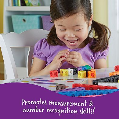 Learning Resources MathLink Cubes Early Math Activity Set
