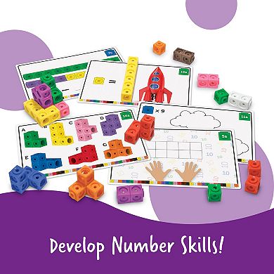 Learning Resources MathLink Cubes Early Math Activity Set