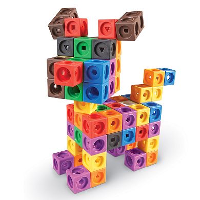 Learning Resources MathLink Cubes Big Builders