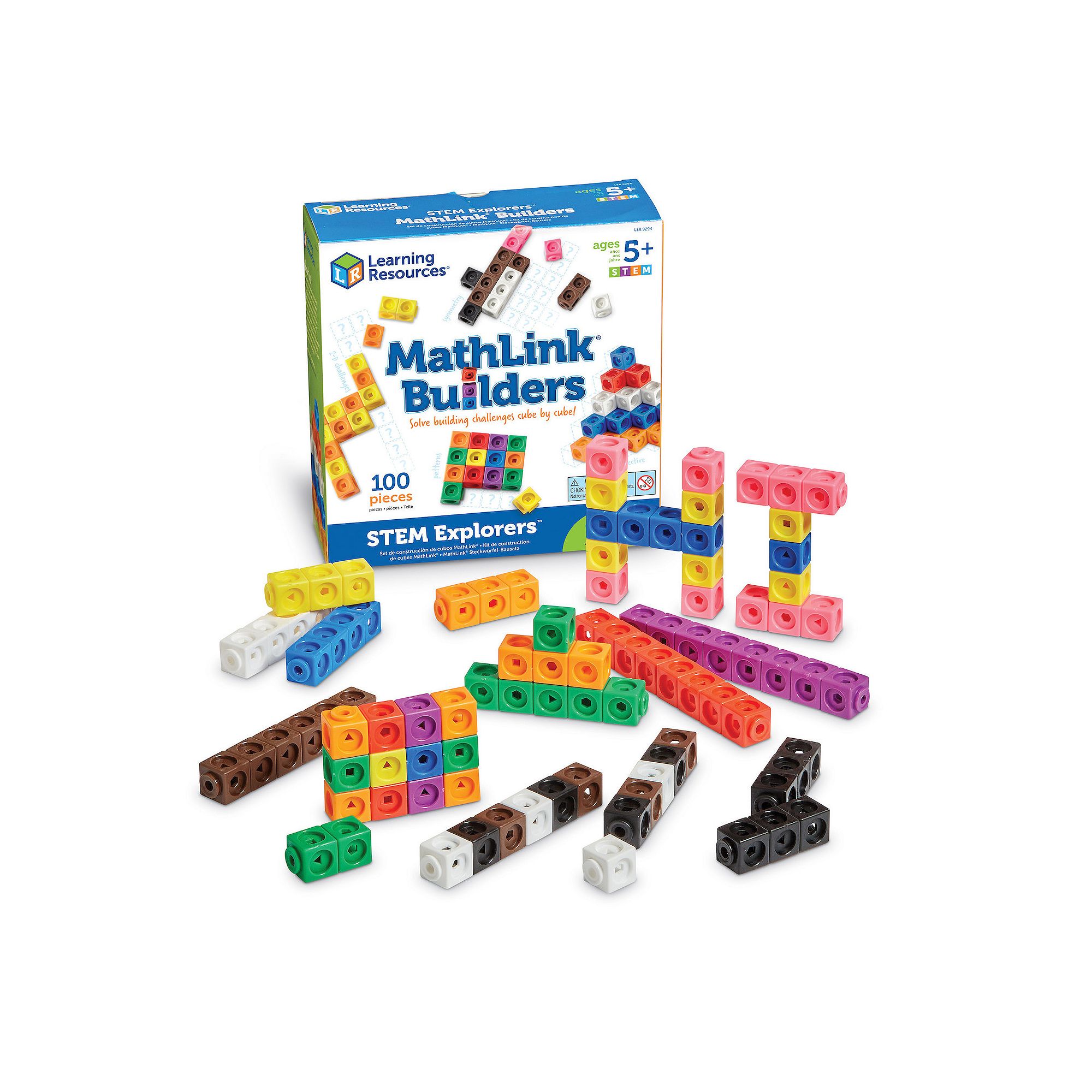 Learning Resources STEM Explorers MathLink Builders, Multi