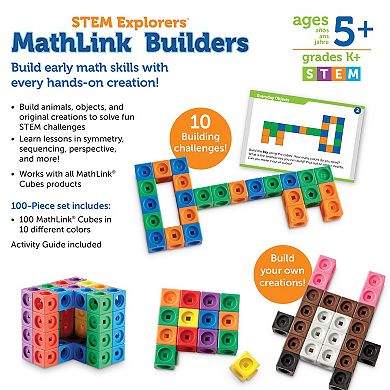 Learning Resources STEM Explorers MathLink Builders
