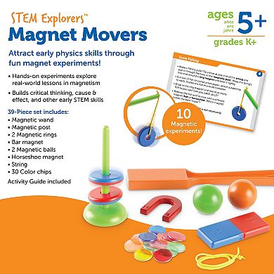 Learning Resources STEM Explorers Magnet Movers Critical Thinking Skills Playset