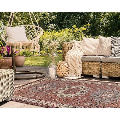 Liora Manne Carmel Kilim Indoor / Outdoor Area Rug