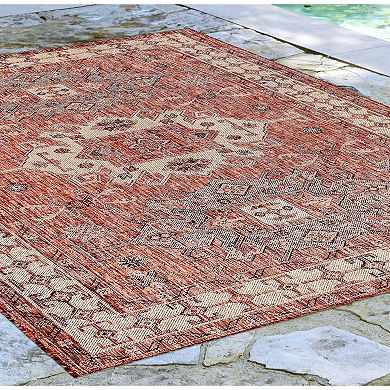 Liora Manne Carmel Kilim Indoor / Outdoor Area Rug
