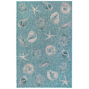 Liora Manne Carmel Shells Indoor Outdoor Rug