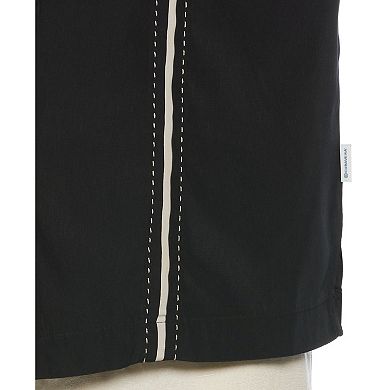 Men's Cubavera Classic-Fit Paneled Button-Down Shirt