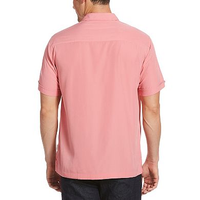 Men's Cubavera Classic-Fit Paneled Button-Down Shirt
