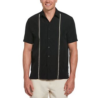 Men's Cubavera Classic-Fit Paneled Button-Down Shirt