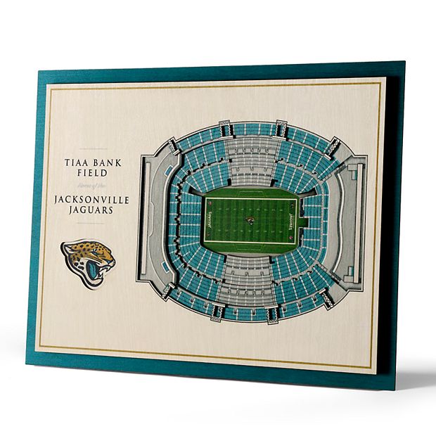 NFL Jacksonville Jaguars 3D Logo Series Wall Art - 12x12 2507361 - The Home  Depot