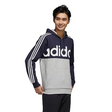 Big & Tall adidas Essential 3-Stripe French Terry Pullover