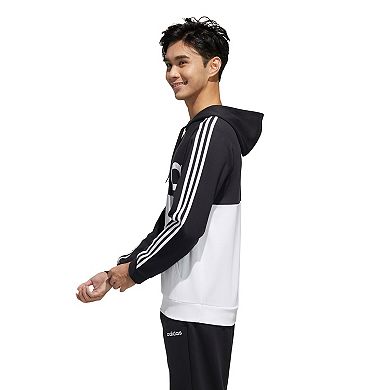 Big & Tall adidas Essential 3-Stripe French Terry Pullover