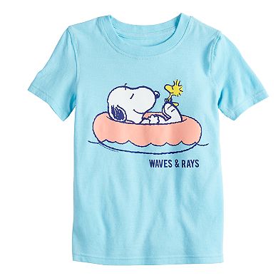 Toddler Boy ​Family Fun™ Peanuts Snoopy Waves & Rays Graphic Tee