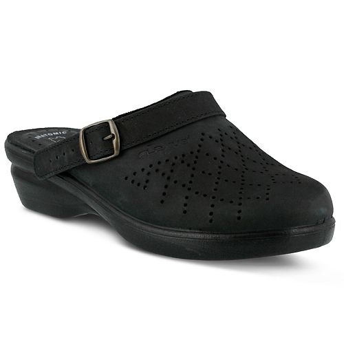 Flexus Women's Nubuck Clog-Pride