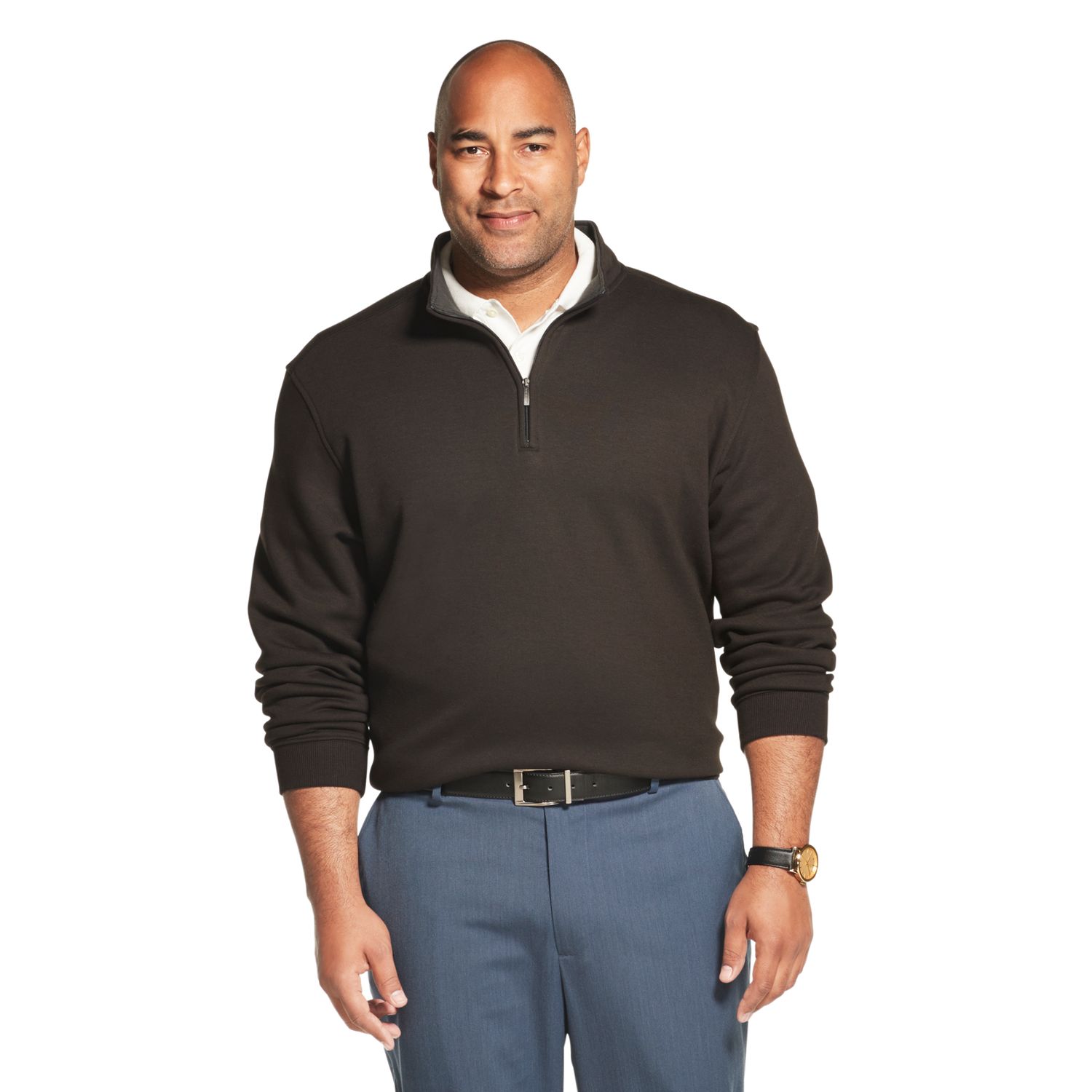 van heusen quarter zip pullover