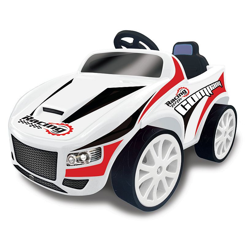 33825683 Kid Motorz Speed Racer in White (6V) sku 33825683