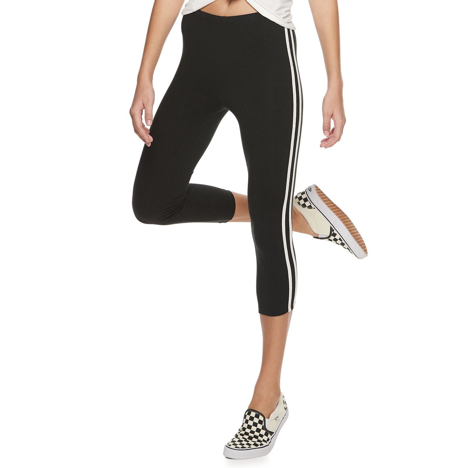 leggings stripe side