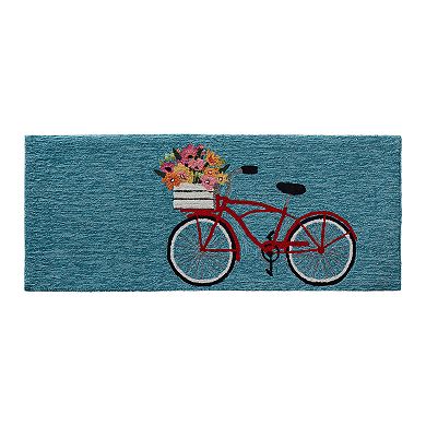 Liora Manne Frontporch Bike Ride Indoor Outdoor Rug