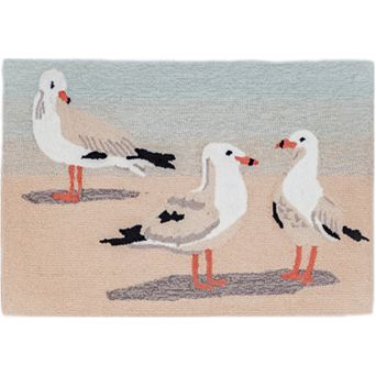 Liora Manne Frontporch Gulls Indoor Outdoor Rug