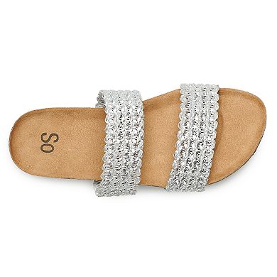 SO® Jeanna Women's Strappy Sandals