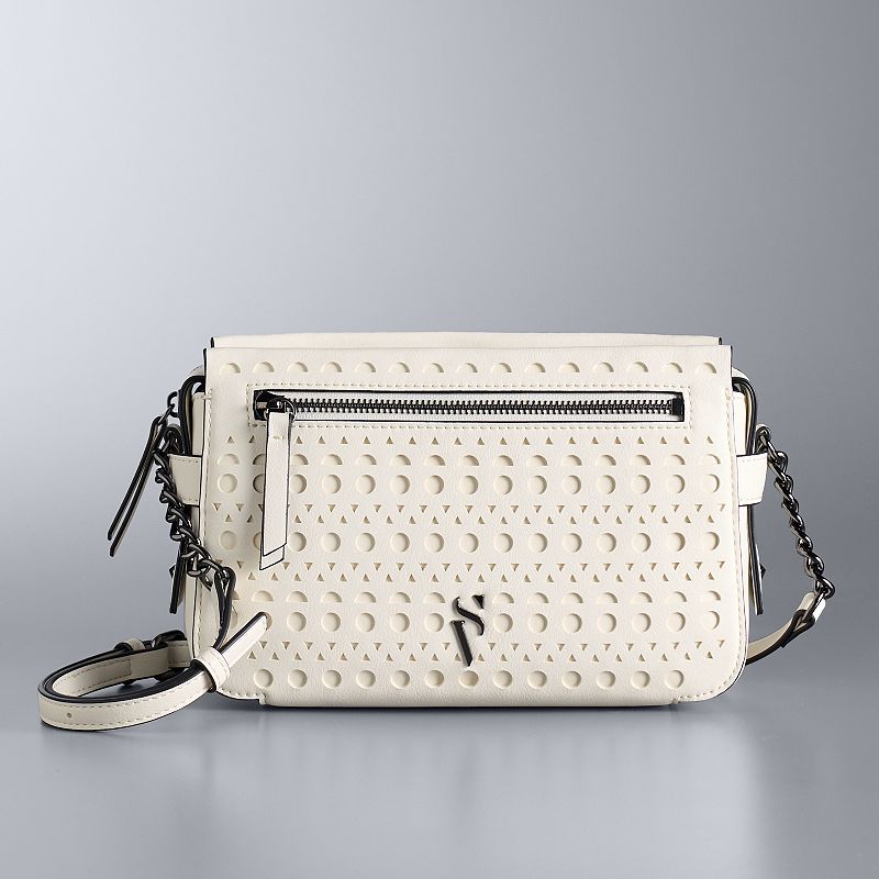 Simply Vera Vera Wang Sintra Crossbody Bag, Stream Geo Perf