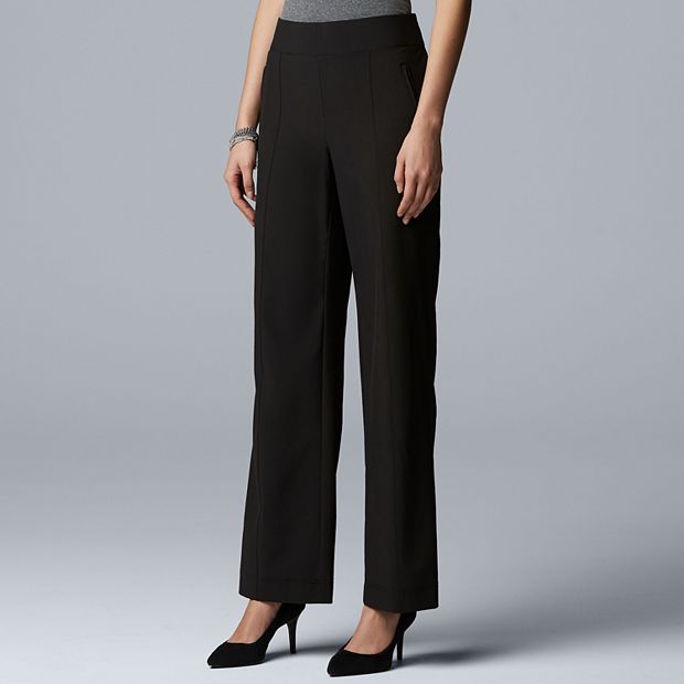 Women's Simply Vera Vera Wang Everyday Movement Relaxed Pull-On Pants
