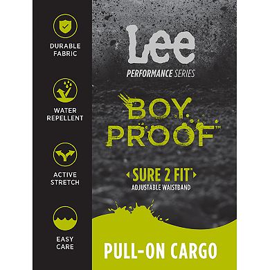 Boys 8-20 Lee Varsity Pull-On Cargo Shorts in Regular and Husky