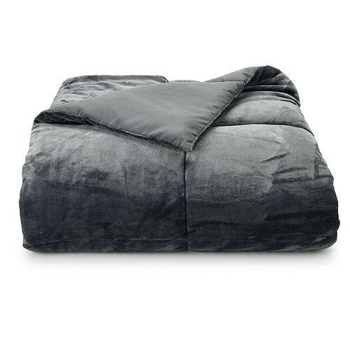 kohl's the big one reversible plush comforter