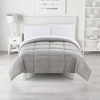 The Big One® Plush Down-Alternative Reversible Comforter