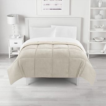 The Big One® Plush Down-Alternative Reversible Comforter