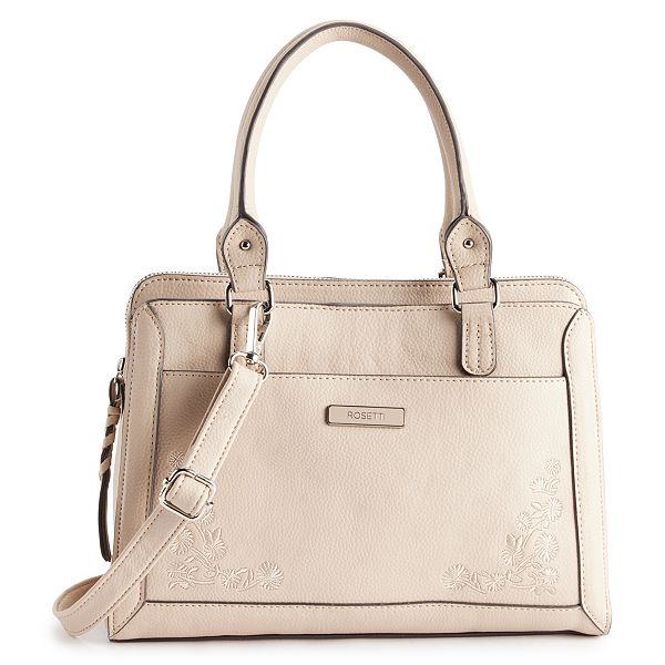 Rosetti Irene Triple-Entry Crossbody Satchel Bag