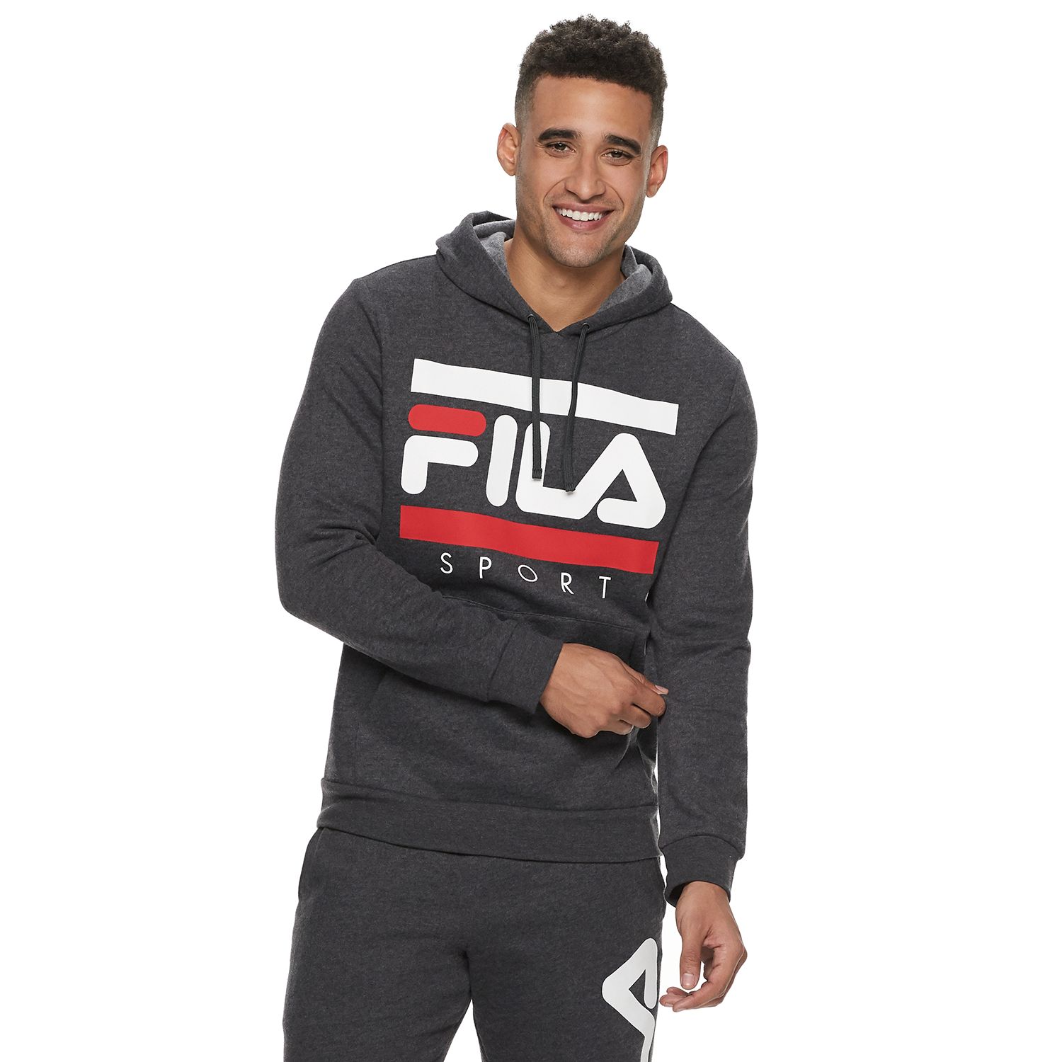 fila panel boyfriend hoodie