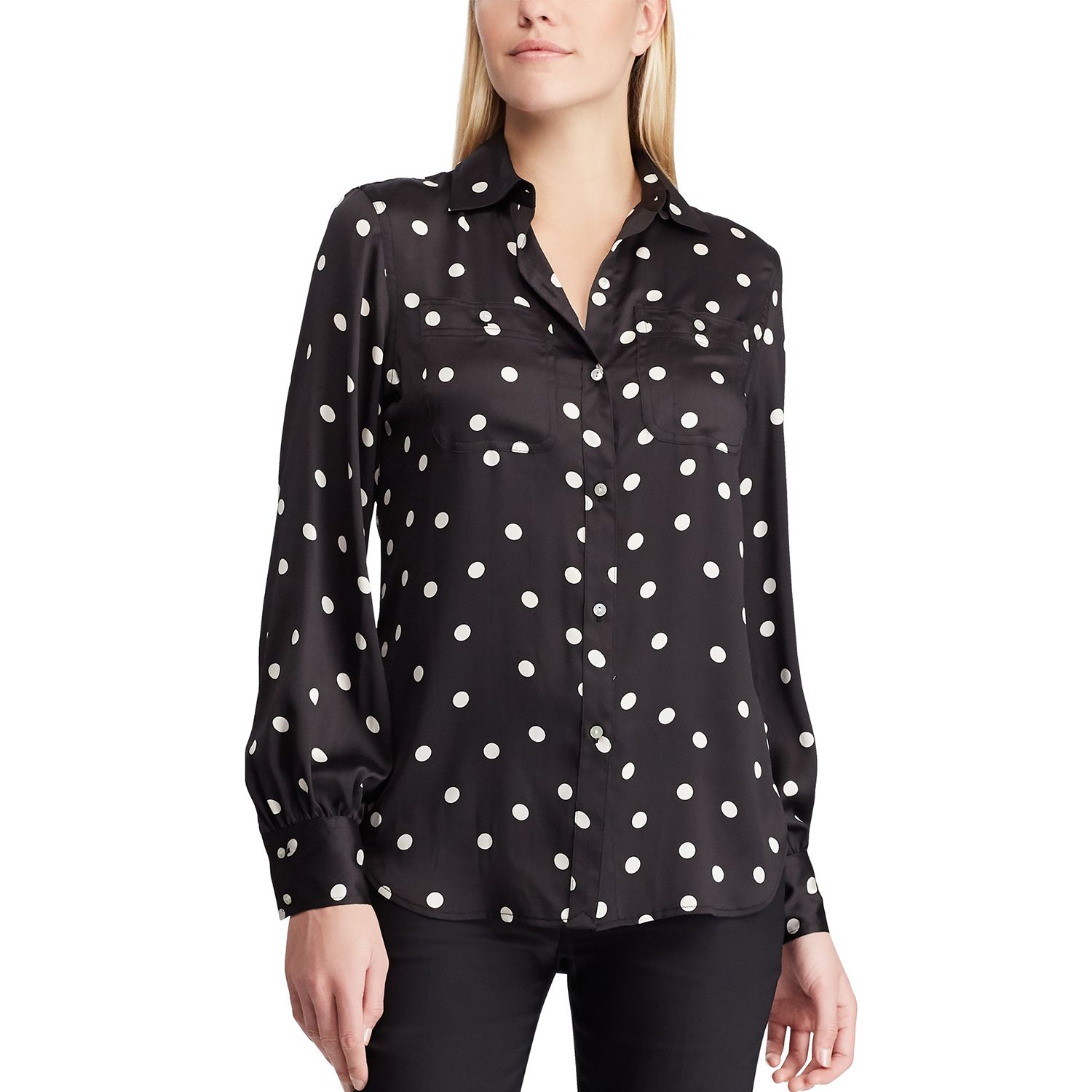 kohls polka dot shirt