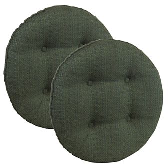 The Gripper Tyson Tufted Bar Stool Chair Pad 2 pk