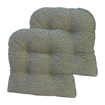 The Gripper Raindrops Tufted Chair Pad 2-pack.