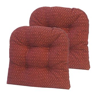 The Gripper Raindrops Tufted Chair Pad 2-pack.