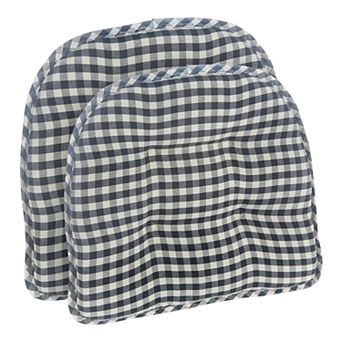 Gripper Gingham Chair Pad