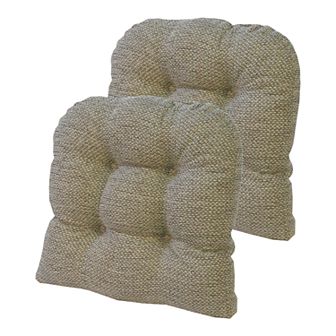 Gripper Tyson Tufted Chair Cushion 2 pk