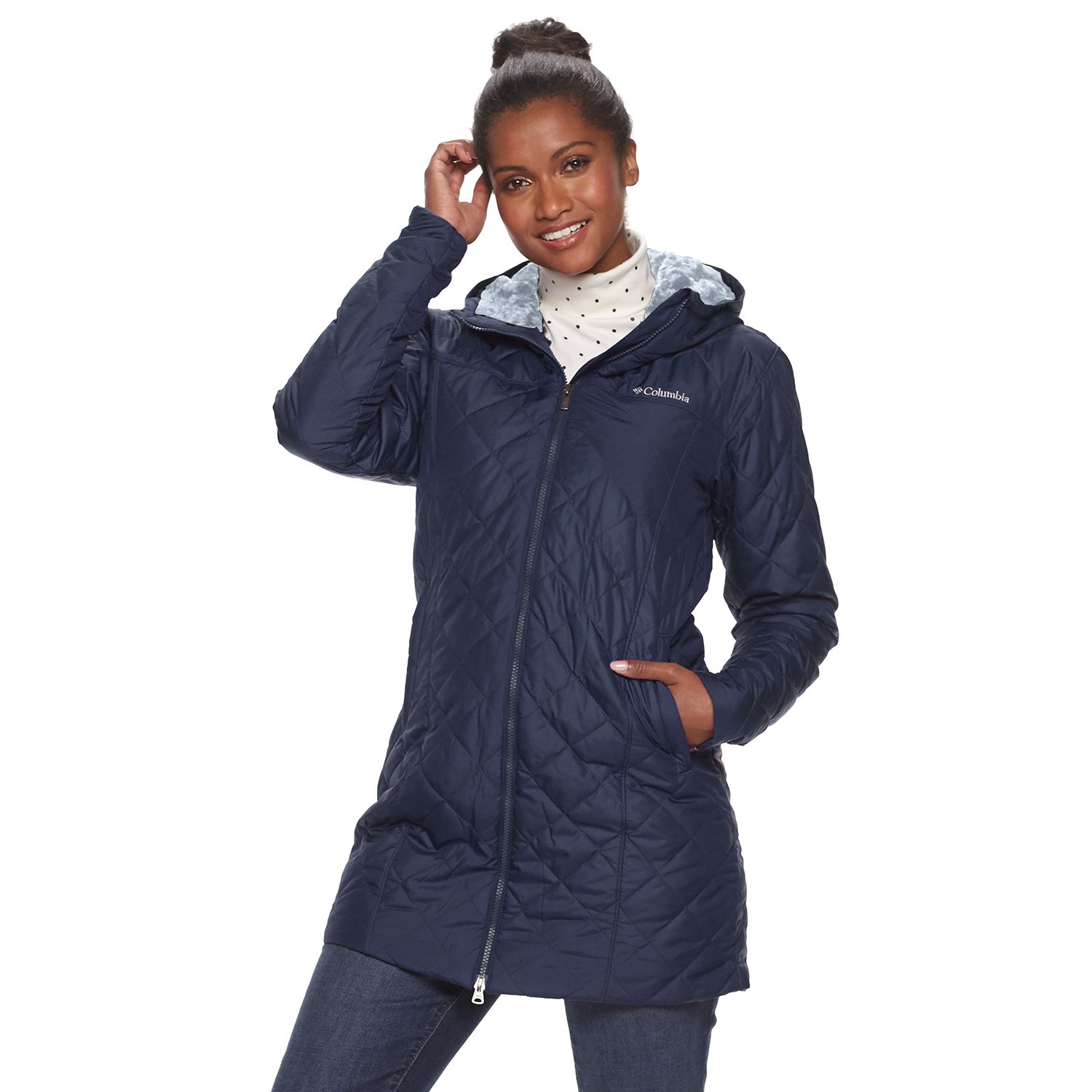 kohls women's columbia rain jacket