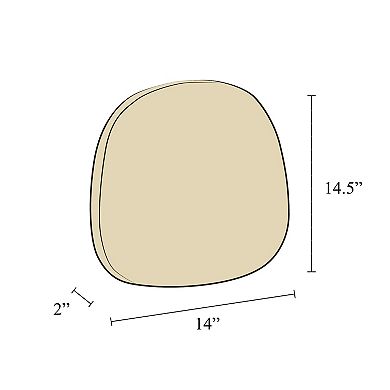Gripper Gripper Tonic Bistro Chair Pad 2-pk.