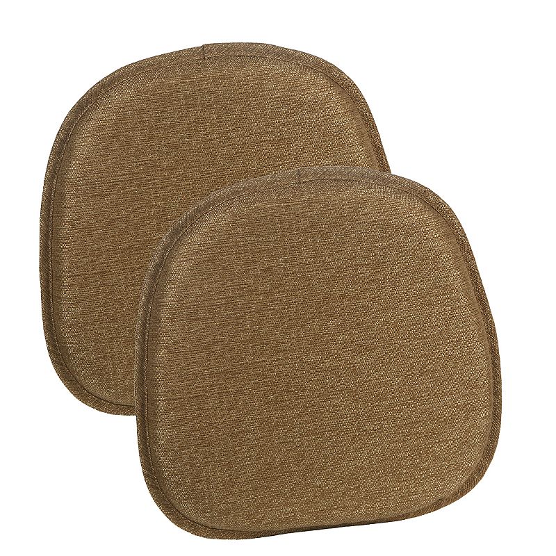 Gripper Gripper Tonic Bistro Chair Pad 2-pk., Gold