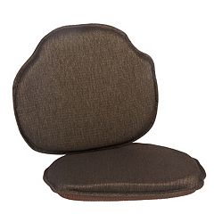 Non-Slip Gingham Chair Pad - Black