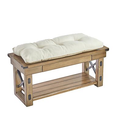 Gripper Gripper Omega Tufted Bench Chair Pad
