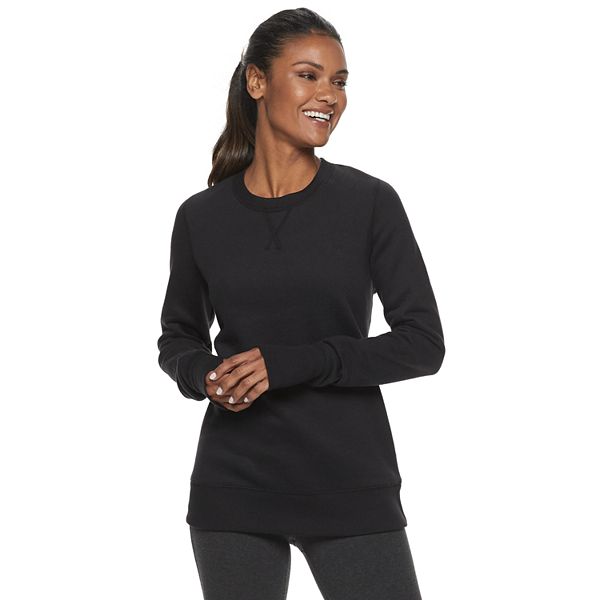 Petite Tek Gear® Fleece Crewneck Sweatshirt