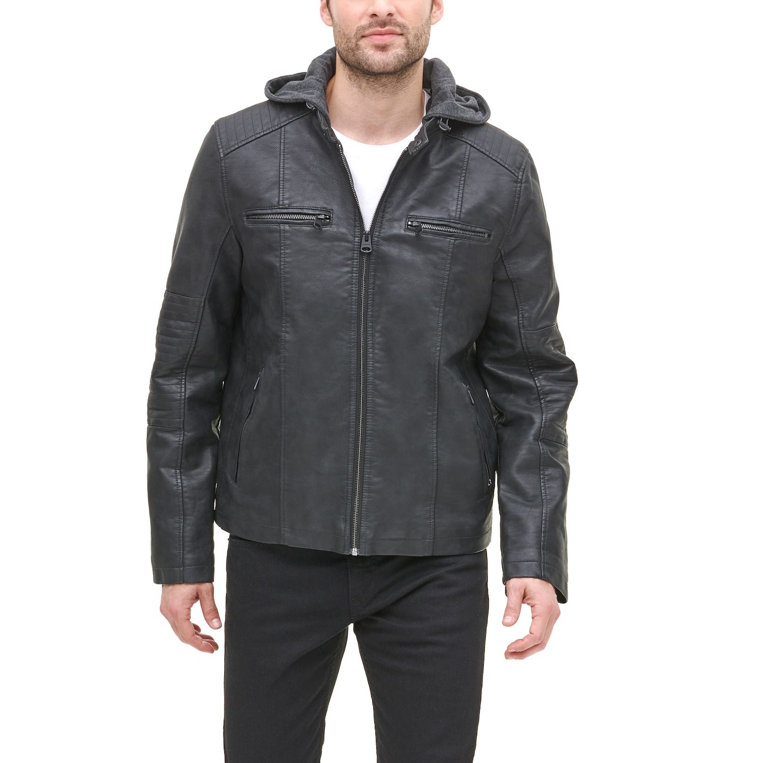 levi's men's hooded jacket