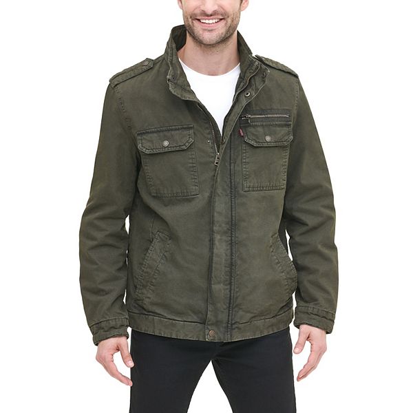 Men's Levi's® Sherpa-Lined Military Jacket