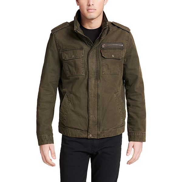 Men's Levi's® Stand Collar Military