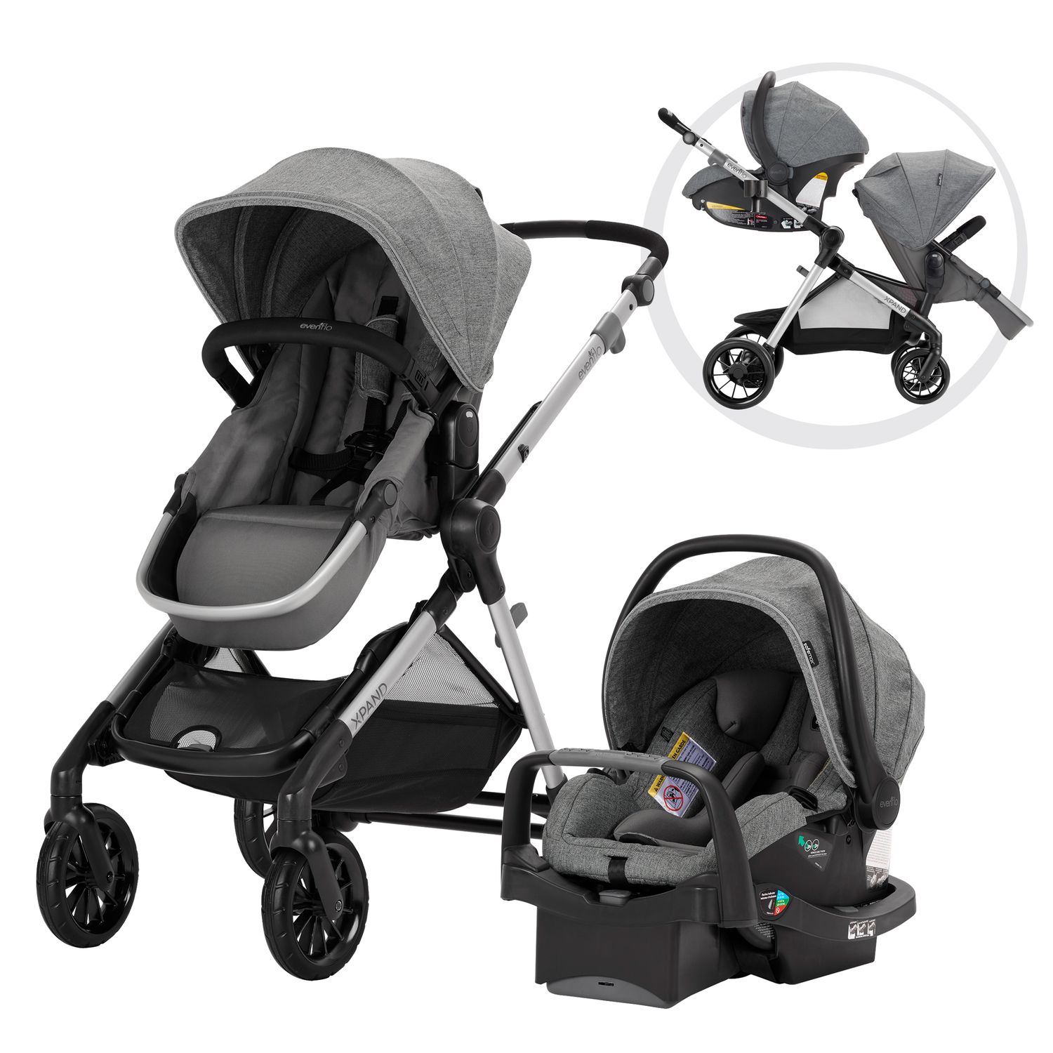 evenflo folio3 stroller only