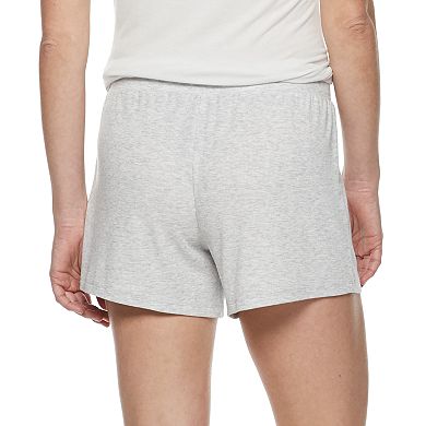 Women's Sonoma Goods For Life® Ribbed Essential Pajama Shorts
