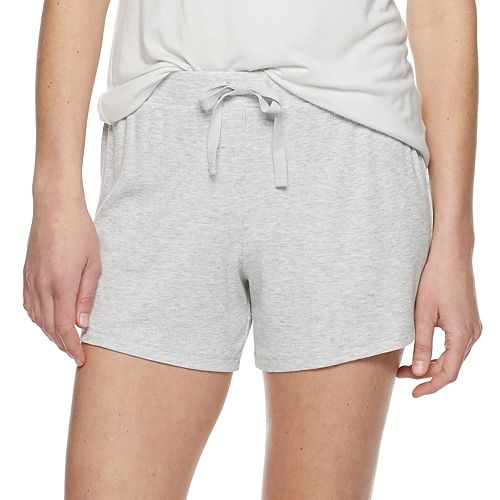 Women's SONOMA Goods for Life™ Ribbed Essential Pajama Shorts