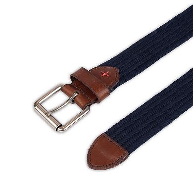 Men's damen + hastings Braided Stretch Casual Belt